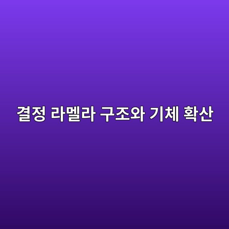 고분자 필름의 결정 라멜라 구조와 기체 확산 경로의 상관관계 1 eab2b0eca095 eb9dbceba99ceb9dbc eab5aceca1b0ec9980 eab8b0ecb2b4 ed9995ec82b0 1789463728